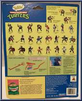 Talkin' Michaelangelo from Teenage Mutant Ninja Turtles - Talkin' Turtles manufactured by Playmates [Back]