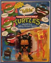 Talkin' Michaelangelo from Teenage Mutant Ninja Turtles - Talkin' Turtles manufactured by Playmates [Front]