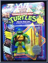Movie Star Leo from Teenage Mutant Ninja Turtles - Movie Star Turtles manufactured by Playmates [Front]