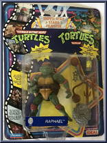 Movie Star Raph from Teenage Mutant Ninja Turtles - Movie Star Turtles manufactured by Playmates [Front]