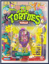 Mutagen Man from Teenage Mutant Ninja Turtles - 1990 - Basic Figures manufactured by Playmates [Front]