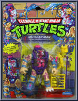 Mutagen Man from Teenage Mutant Ninja Turtles - 1990 - Basic Figures manufactured by Playmates [Front]
