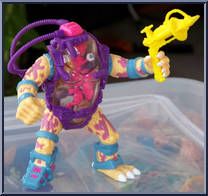 Mutagen Man from Teenage Mutant Ninja Turtles - 1990 - Basic Figures manufactured by Playmates [Loose]