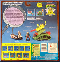 Turtle Transports - Mutant Combat Combo (with Card) from Teenage Mutant Ninja Turtles - Mini Mutants manufactured by Playmates [Back]
