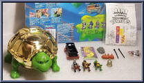 Mutant Raphael Castle Playset (with Cards) from Teenage Mutant Ninja Turtles - Mini Mutants manufactured by Playmates [Loose]