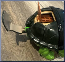Mutant Raphael Castle Playset (with Cards) from Teenage Mutant Ninja Turtles - Mini Mutants manufactured by Playmates [Loose]