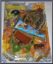 Mutant Raphael Castle Playset (with Cards) from Teenage Mutant Ninja Turtles - Mini Mutants manufactured by Playmates [Front]