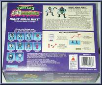 Night Ninja Mike from Teenage Mutant Ninja Turtles - Auto Mutations manufactured by Playmates [Back]