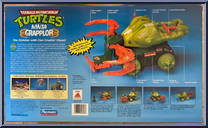 Ninja Grapplor from Teenage Mutant Ninja Turtles - 1993 - Accessories manufactured by Playmates [Back]