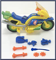 Ninja Newscycle  from Teenage Mutant Ninja Turtles - 1991 - Accessories manufactured by Playmates [Loose]
