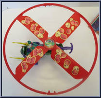 Pizza Powered Turtle Prop from Teenage Mutant Ninja Turtles - 1994 - Accessories manufactured by Playmates [Loose]