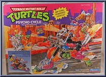 Psycho Cycle from Teenage Mutant Ninja Turtles - 1990 - Accessories manufactured by Playmates [Front]