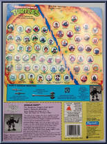 Shogun Raph (Silver Armor with Card) from Teenage Mutant Ninja Turtles - Shogun Turtles manufactured by Playmates [Back]