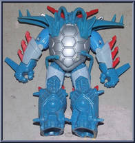 Raph from Teenage Mutant Ninja Turtles - Cyber Samurai manufactured by Playmates [Loose]