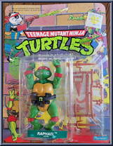 Raphael from Teenage Mutant Ninja Turtles - 1988 - Basic Figures manufactured by Playmates [Front]