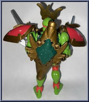 Fire Warrior Raphael from Teenage Mutant Ninja Turtles - Mutant Masters manufactured by Playmates [Loose]