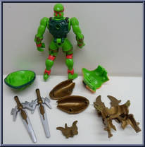 Fire Warrior Raphael from Teenage Mutant Ninja Turtles - Mutant Masters manufactured by Playmates [Loose]
