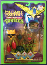 Fire Warrior Raphael from Teenage Mutant Ninja Turtles - Mutant Masters manufactured by Playmates [Front]