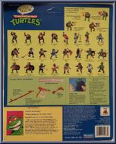 Talkin' Raphael from Teenage Mutant Ninja Turtles - Talkin' Turtles manufactured by Playmates [Back]