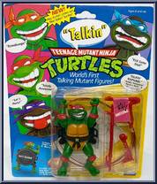Talkin' Raphael from Teenage Mutant Ninja Turtles - Talkin' Turtles manufactured by Playmates [Front]
