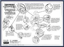 Raphael's Samurai Sewer Lair Playset from Teenage Mutant Ninja Turtles - Turtle in a Turtle manufactured by Playmates [Instructions]