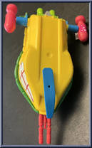 Raph's Sewer Speed Boat from Teenage Mutant Ninja Turtles - 1991 - Accessories manufactured by Playmates [Loose]