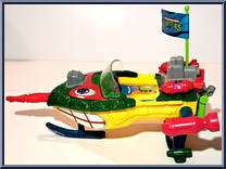 Raph's Sewer Speed Boat from Teenage Mutant Ninja Turtles - 1991 - Accessories manufactured by Playmates [Loose]
