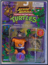 Rhinoman [Reissue] from Teenage Mutant Ninja Turtles - Sewer Heroes manufactured by Playmates [Front]