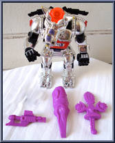 Robotic Rocksteady from Teenage Mutant Ninja Turtles - 1993 - Basic Figures manufactured by Playmates [Loose]