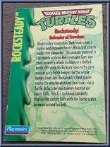 Rocksteady [Reissue] from Teenage Mutant Ninja Turtles - 1994 - Basic Figures (with Cards) manufactured by Playmates [Card]