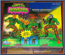 Mutatin' Rocksteady from Teenage Mutant Ninja Turtles - Mutations manufactured by Playmates [Front]