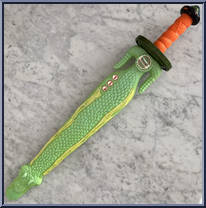 Leonardo's Sewer Force Sword from Teenage Mutant Ninja Turtles - Role Play manufactured by Playmates [Loose]