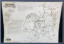 Sewer Sub from Teenage Mutant Ninja Turtles - Mutant Military - Accessories manufactured by Playmates [Instructions]