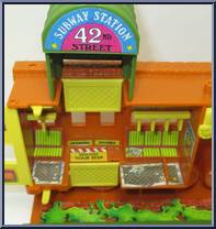 Bodacious Battlesets - Sewer Wars (with Card) from Teenage Mutant Ninja Turtles - Mini Mutants manufactured by Playmates [Loose]