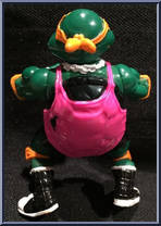 Shell Slammin' Mike from Teenage Mutant Ninja Turtles - Sewer Sports Allstar Turtles manufactured by Playmates [Loose]