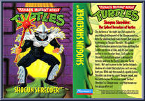 Shogun Shredder from Teenage Mutant Ninja Turtles - Shogun Turtles manufactured by Playmates [Card]