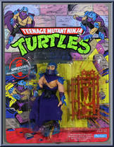 Shredder from Teenage Mutant Ninja Turtles - 1988 - Basic Figures manufactured by Playmates [Front]