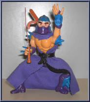 Shredder from Teenage Mutant Ninja Turtles - 1988 - Basic Figures manufactured by Playmates [Loose]