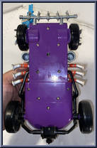 Shreddermobile from Teenage Mutant Ninja Turtles - 1991 - Accessories manufactured by Playmates [Loose]