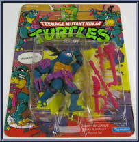 Slash from Teenage Mutant Ninja Turtles - 1990 - Basic Figures manufactured by Playmates [Front]