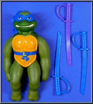 Stretch Leonardo from Teenage Mutant Ninja Turtles - Stretch Turtles manufactured by Playmates [Loose]