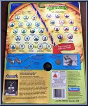 Sumo Michaelangelo  from Teenage Mutant Ninja Turtles - Sumo Turtles (with Coins) manufactured by Playmates [Back]