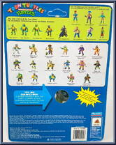 Toon Leo with Bulgin' Eye Action from Teenage Mutant Ninja Turtles - Toon Turtles manufactured by Playmates [Back]
