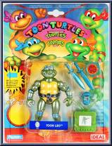 Toon Leo with Bulgin' Eye Action from Teenage Mutant Ninja Turtles - Toon Turtles manufactured by Playmates [Front]