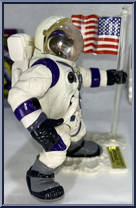 Touchdown Donatello from Teenage Mutant Ninja Turtles - Apollo 11 (with Cards) manufactured by Playmates [Loose]