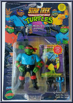 Chief Medical Officer Raphael from Teenage Mutant Ninja Turtles - Star Trek Turtles (with Cards) manufactured by Playmates [Front]