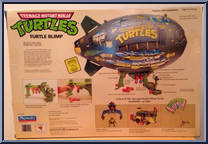 Turtle Blimp from Teenage Mutant Ninja Turtles - 1988 - Accessories manufactured by Playmates [Back]