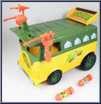 Turtle Party Wagon (Mutant Attack Van) from Teenage Mutant Ninja Turtles - 1989 - Accessories manufactured by Playmates [Loose]