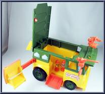 Turtle Party Wagon (Mutant Attack Van) from Teenage Mutant Ninja Turtles - 1989 - Accessories manufactured by Playmates [Loose]