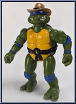 Undercover Leo from Teenage Mutant Ninja Turtles - Undercover Turtles (with Cards) manufactured by Playmates [Loose]
